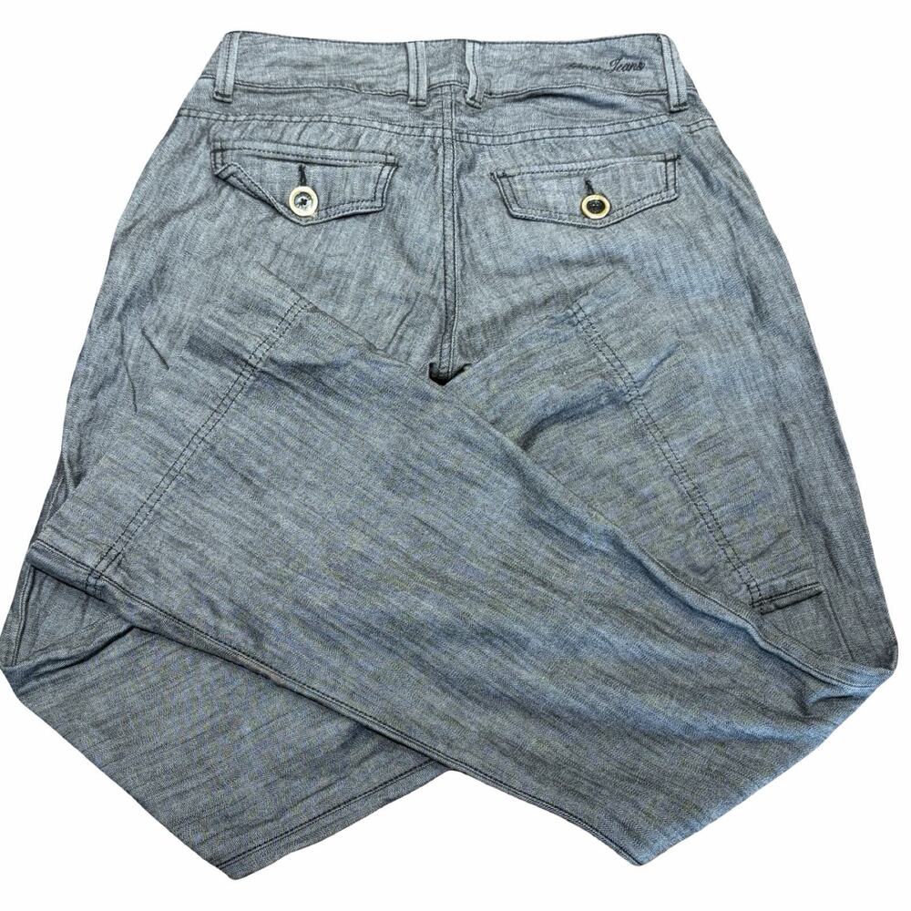Guess Jeans Gray Low Rise Flare Bootcut Pants Womens Size 27 Lightweight - Picture 4 of 6